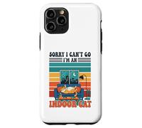 Sorry I Can't go I'm An Indoor Cat Funny Gaming Humor Carcasa para iPhone 11 Pro