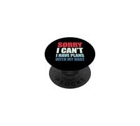Sorry I Can't I Have Plans with My Boat PopSockets PopGrip Adhesivo