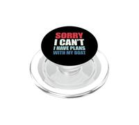Sorry I Can't I Have Plans with My Boat PopSockets PopGrip para MagSafe