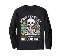 Sorry I Can't I Have Plans with My Indoor Cat Cat Owners Manga Larga