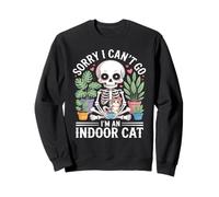 Sorry I Can't I Have Plans with My Indoor Cat Cat Owners Sudadera