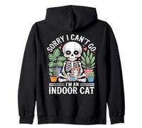 Sorry I Can't I Have Plans with My Indoor Cat Cat Owners Sudadera con Capucha