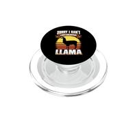 Sorry I Can't I Have Plans with My Llama Funny Animal Lover PopSockets PopGrip para MagSafe