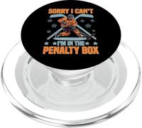 Sorry I Can't I'm In The Penalty Box Jugador de Hockey - PopSockets PopGrip para MagSafe