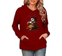 Sorry I Can't I'm Very Busy Coffee Perezoso 3D Impreso Mujeres Forro Polar Sudaderas Moda Capucha Manga Larga con Capucha Pullover Tops