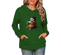 Sorry I Can't I'm Very Busy Coffee Perezoso 3D Impreso Mujeres Forro Polar Sudaderas Moda Capucha Manga Larga con Capucha Pullover Tops