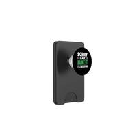 Sorry I Can't Make It I'Ll Be Sleeping Nap Tired Rest PopSockets PopWallet para MagSafe