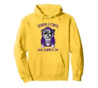 Sorry I Can't The Game's On Cute Bulldog en Sudadera con Capucha y Jersey Sudadera con Capucha