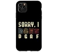 Sorry I DGAF Guitar Players Guitar Lover Bass Player Chords Carcasa para iPhone 11 Pro MAX
