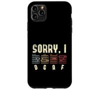 Sorry I DGAF Guitar Players Guitar Lover Bass Player Chords Carcasa para iPhone 11 Pro MAX