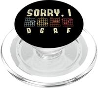 Sorry I DGAF Guitar Players Guitar Lover Bass Player Chords PopSockets PopGrip para MagSafe