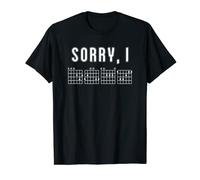 Sorry I I-DGAF Guitarra Mensaje Oculto Músico Camiseta