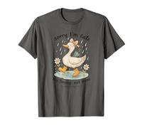 Sorry I’m Late His Timing Not Mine Duck Ecclesiastes 3:1 Camiseta