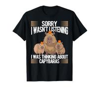 Sorry I Wasn’t Listening - Funny Capybara Daydream Tee Camiseta
