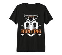 Sorry I Wasn't Listening I Was Thinking About Hunting Hunter Camiseta Premium