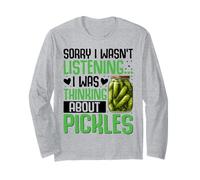 Sorry I Wasn't Listening I Was Thinking About Pickles Manga Larga