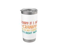 Sorry If I Am Cranky I'm In My Terrible 70's Right Now Vaso térmico de acero inoxidable de doble pared