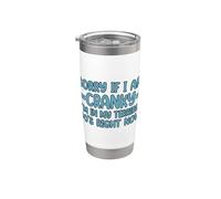Sorry If I Am Cranky I'm In My Terrible 90's Right Now Vaso térmico de acero inoxidable de doble pared