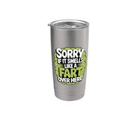 Sorry If It Smells Like A Fart Over Here chistes groseros - Vaso térmico de acero inoxidable de doble pared