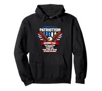 Sorry If My Patriotism Ofends You American Eagle USA Cita Sudadera con Capucha