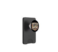 Sorry I'm Late I Was Quilting Funny Quilter Broma Humor Cita PopSockets PopWallet para MagSafe
