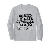 Sorry I'm Late My Toddler Had to Do It Self Funny Manga Larga