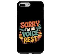 Sorry I'm On Voice Rest Vocal Choir Singer Rest ||- Carcasa para iPhone 7 Plus/8 Plus