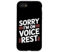 Sorry I'm On Voice Rest Vocal Choir Singer Rest |- Carcasa para iPhone SE (2020) / 7/8