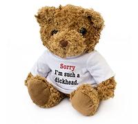 Sorry I'M SUCH A DICKHEAD - Adorable oso de peluche marrón suave - Regalo de regalo