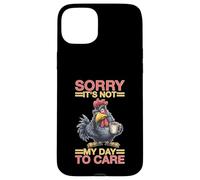 Sorry It's Not My Day To Care Sarcasmo Actitud atrevida Carcasa para iPhone 15 Plus