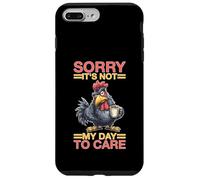 Sorry It's Not My Day To Care Sarcasmo Actitud atrevida Carcasa para iPhone 7 Plus/8 Plus