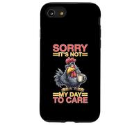 Sorry It's Not My Day To Care Sarcasmo Actitud atrevida Carcasa para iPhone SE (2020) / 7/8