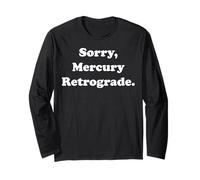Sorry Mercury Retrograde Astrology Manga Larga