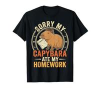 Sorry My Capybara Ate My Homework Camiseta