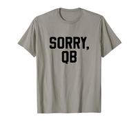 Sorry, QB Funny Minimalist Retro Offensive Line Sarcastic Camiseta