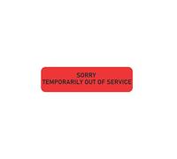 Sorry Temporarily Out of Service