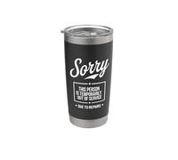 Sorry Temporarily Out of Service Surgery Recovery Humor Vaso térmico de acero inoxidable de doble pared