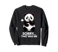 Sorry That Was Me Panda Divertido Pedo Broma Humor Sudadera