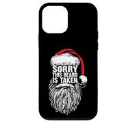 Sorry This Beard Is Taken Cool Christmas Santa Claus Graphic Carcasa para iPhone 12 Mini