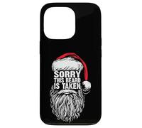 Sorry This Beard Is Taken Cool Christmas Santa Claus Graphic Carcasa para iPhone 13 Pro