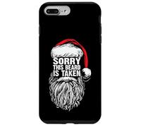 Sorry This Beard Is Taken Cool Christmas Santa Claus Graphic Carcasa para iPhone 7 Plus/8 Plus