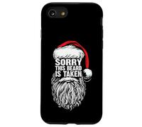 Sorry This Beard Is Taken Cool Christmas Santa Claus Graphic Carcasa para iPhone SE (2020) / 7/8