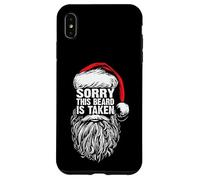 Sorry This Beard Is Taken Cool Christmas Santa Claus Graphic Carcasa para iPhone XS MAX