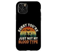 Sorry You're Just Not My Blood Type Halloween Nurse |-- Carcasa para iPhone 11 Pro