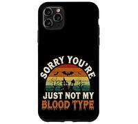 Sorry You're Just Not My Blood Type Halloween Nurse |-- Carcasa para iPhone 11 Pro Max