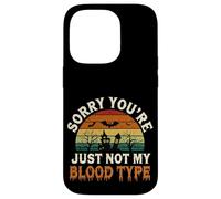 Sorry You're Just Not My Blood Type Halloween Nurse |-- Carcasa para iPhone 14 Pro