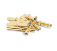 Sorteo de oro suelto enrollado - preimpresos (150 boletos numerados consecutivamente - 300 remaches) lámina dorada brillante