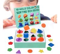 Sorter Juguete - de madera, juguete, selección en el color 'aprendizaje para los más pequeños | actividades de habilidades motoras, aprendizaje temprano del juego s