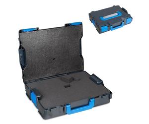 Sortimo L-BOXX 102 G4 - Caja de herramientas resistente con espuma de cuadrícula - Adaptación individual para dispositivos sensibles - Resistente a golpes y salpicaduras - Sistema de clic para