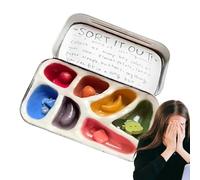 Sorting Jars, Calming Sensory Toys, 4.72 x 2.76 Inches Interactive Learning Tools, Colorful Liquid Jars, Ideal for Kids, Home, School, Birthday, Christmas, Halloween, and Party